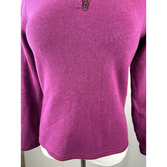 Patagonia Better Sweater Quarter 1/4 Zip Rubellite Pink Size Medium Style 25616 - Picture 7 of 14